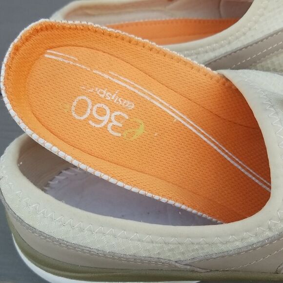 Easy Spirit e360 Casual Comfort "Quads" Gray Cream Slip-on Size 8 - Picture 10 of 11